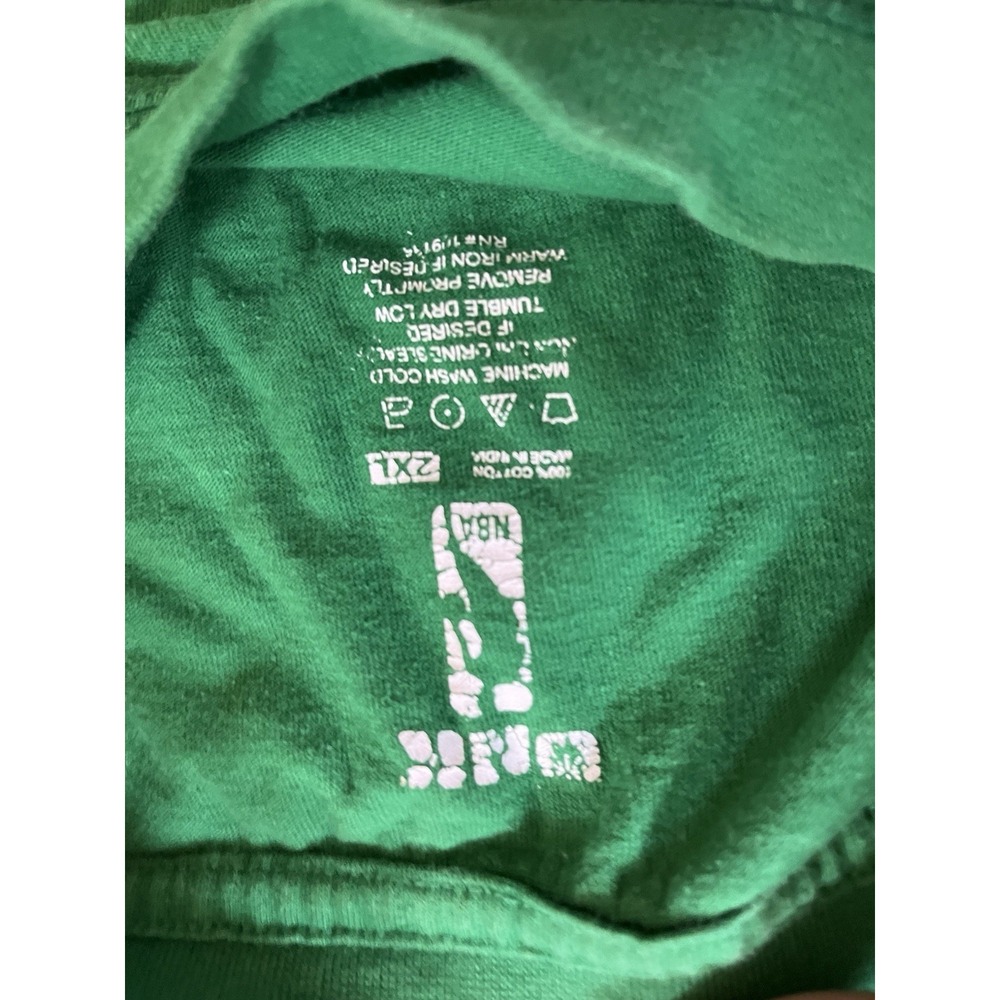 UNK NBA Boston Celtics Green Long Sleeve Shirt 2XL - Picture 2 of 4